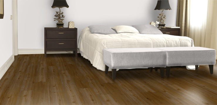 Vinyl Eiche Avignon Oak Stained Struktur Landhausdiele mit V-Fuge | 39 m²-8715359161280