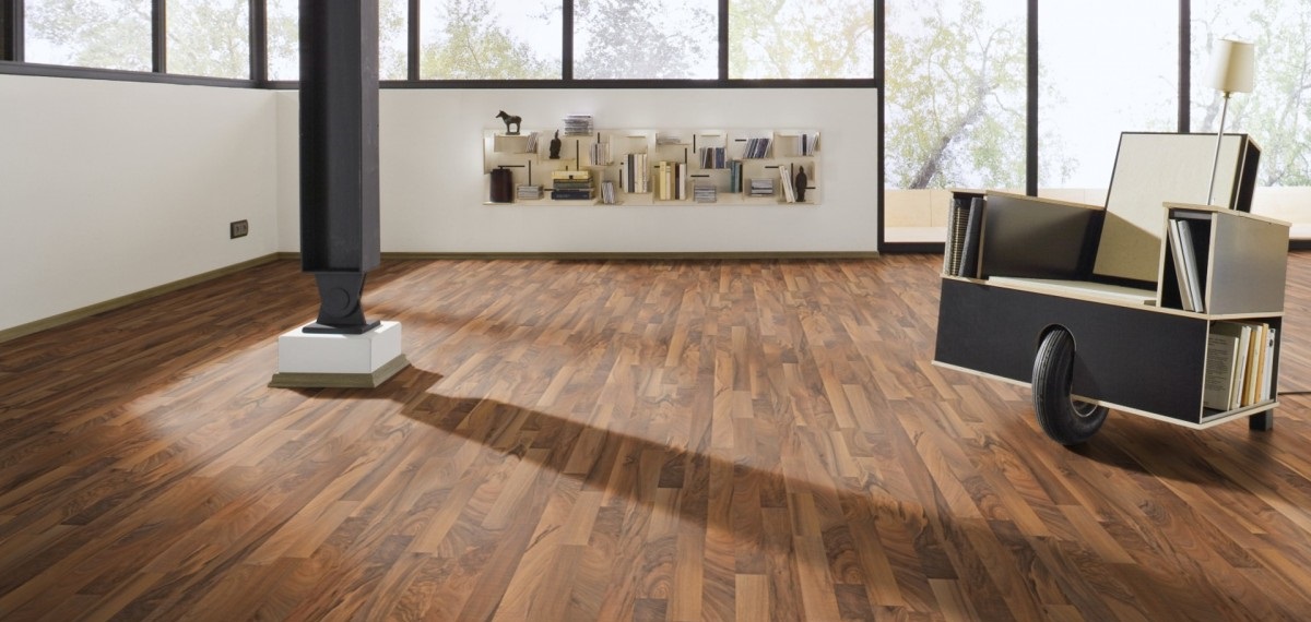 MEISTER Laminat Nussbaum 6615 Schiffsboden 3-Stab | LC 50 S | 24 m²-4011138895761