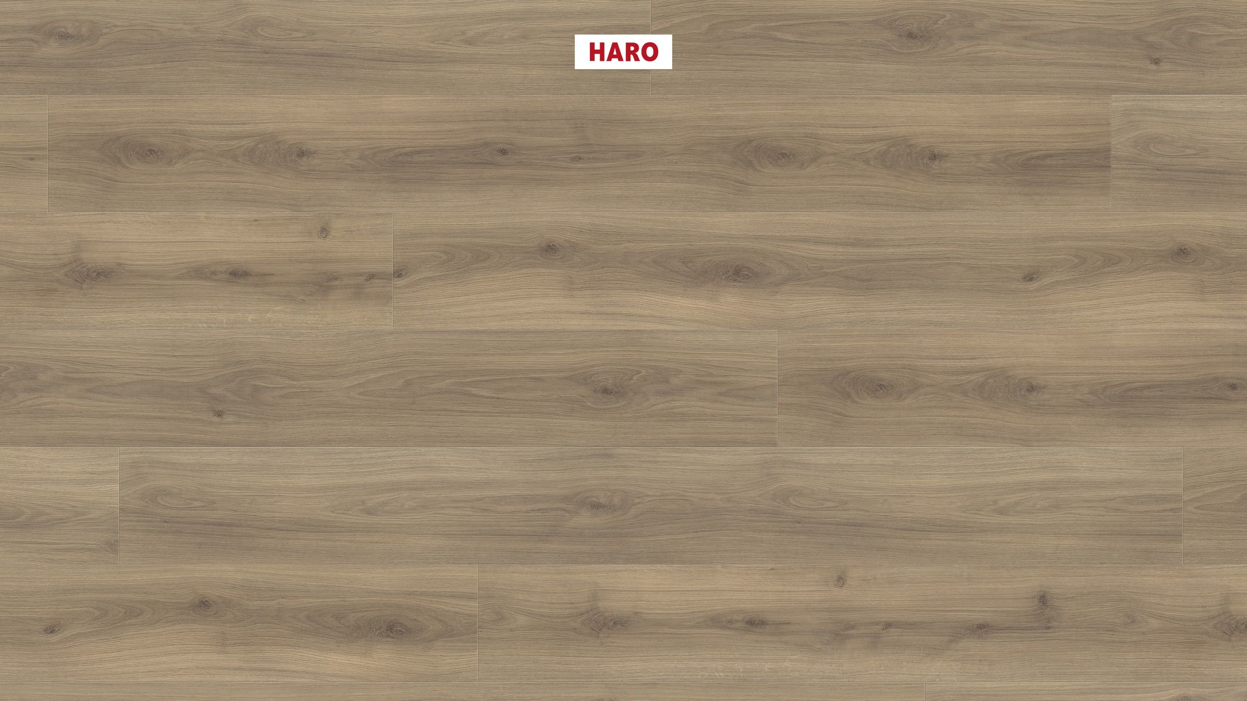 HARO Laminat Eiche Emilia samtbraun authentic Landhausdiele 4V | Tritty 100 Gran Via Sonderedition-4018427448875 guenstig bei bodenverkauf.de kaufen HARO Laminat Eiche Emilia samtbraun authentic Landhausdiele 4V | Tritty 100 Gran Via Sonderedition-4018427448875