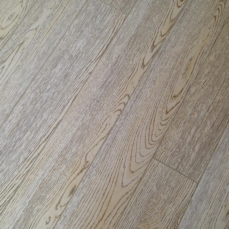 Laminat Eiche Budapest weiß Landhausdiele mit V-Fuge | 22 m²-4250715101349