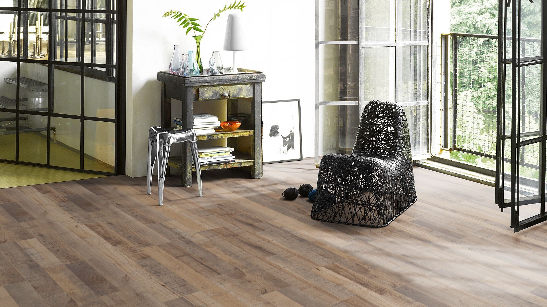 SCHÖNER WOHNEN Laminat Kastanie Vinatge braun Schiffsboden 2-Stab | Home Collection | 28 m²-4014809160083