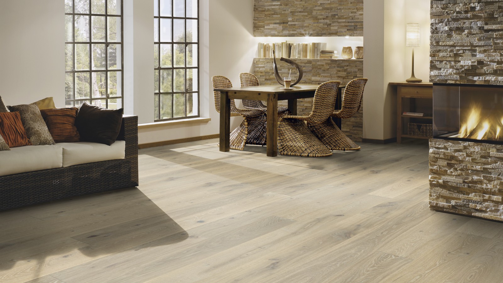 PARADOR Parkett Planke Eiche weiss gekälkt Landhausdiele matt lackiert | Sonderedition | 17 m²-# guenstig bei bodenverkauf.de kaufen PARADOR Parkett Planke Eiche weiss gekälkt Landhausdiele matt lackiert | Sonderedition | 17 m²-#