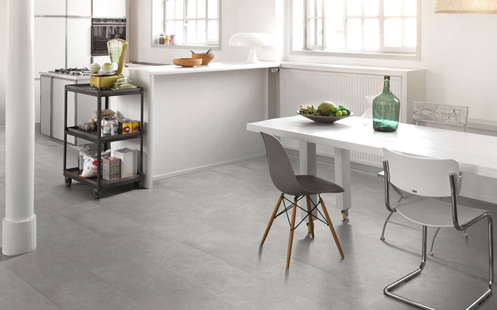 PARADOR Laminat Beton hellgrau Steinstruktur M4V | Trendtime 5 | 25 m²-4014809227212