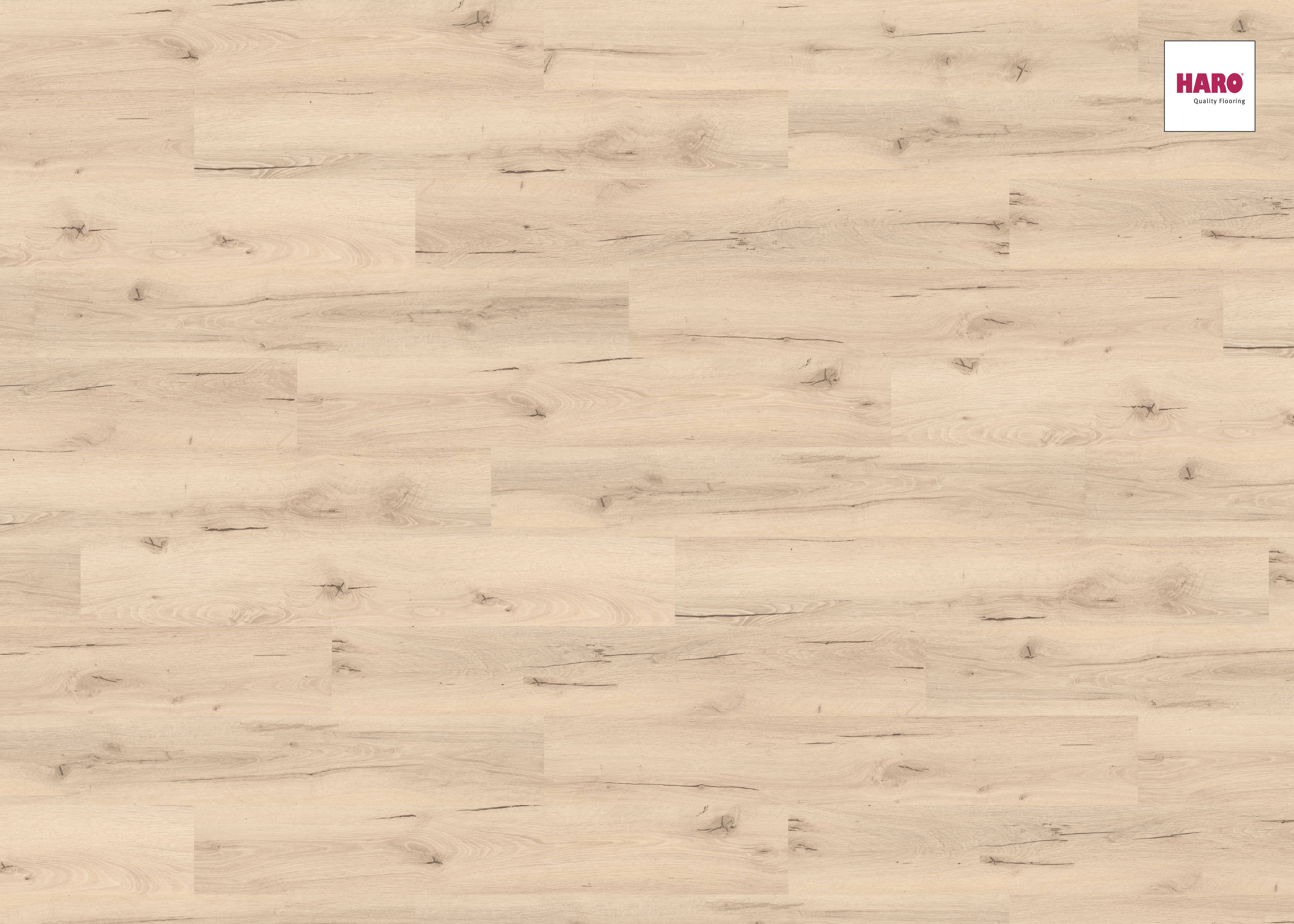 HARO Laminat Gletschereiche strukturiert Landhausdiele | Sonderedition | 15 m²-4018427309954