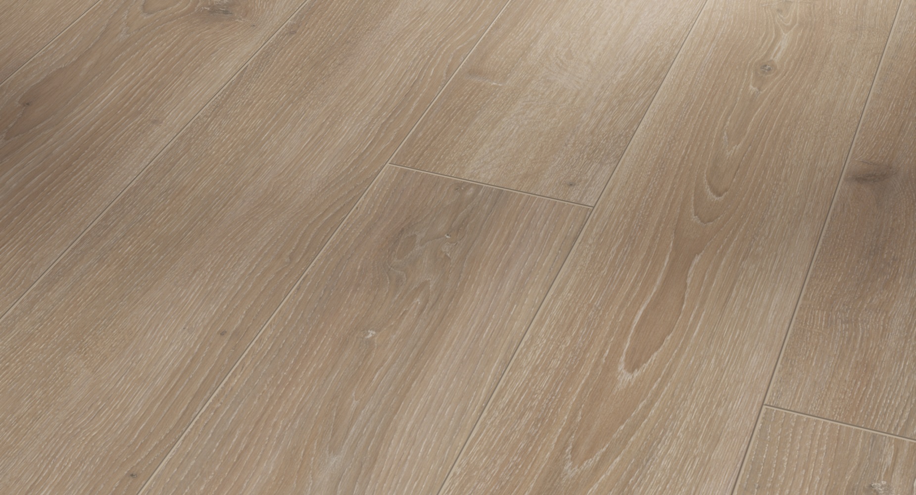 PARADOR Laminat Eiche Skyline perlgrau Landhausdiele 4-seitige V-Fuge | Classic 1050 | 17 m²-4014809172505