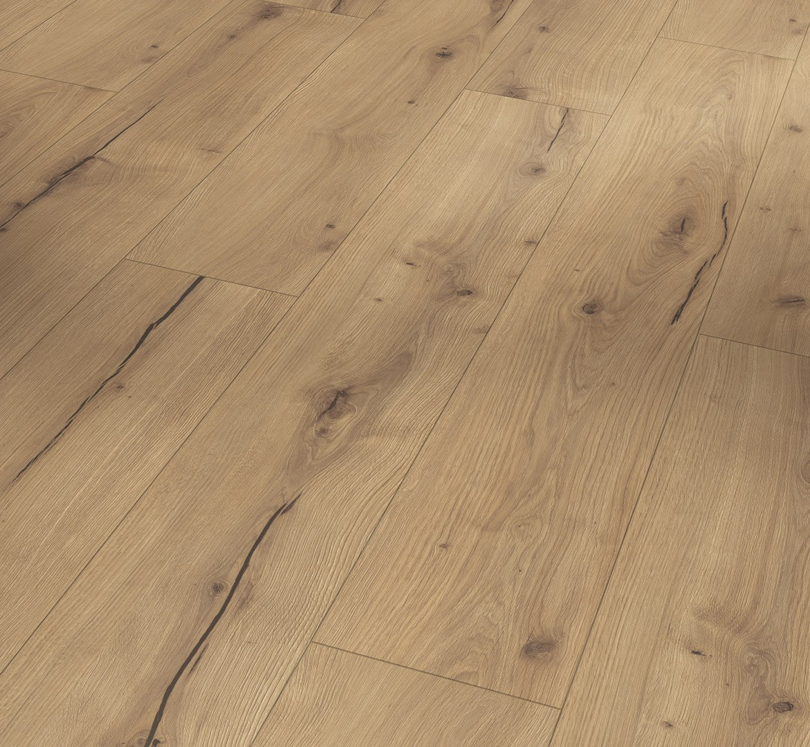 PARADOR Designboden Eiche Arizona natur Landhausdiele Holzstruktur 4-seitige Fase | Modular ONE