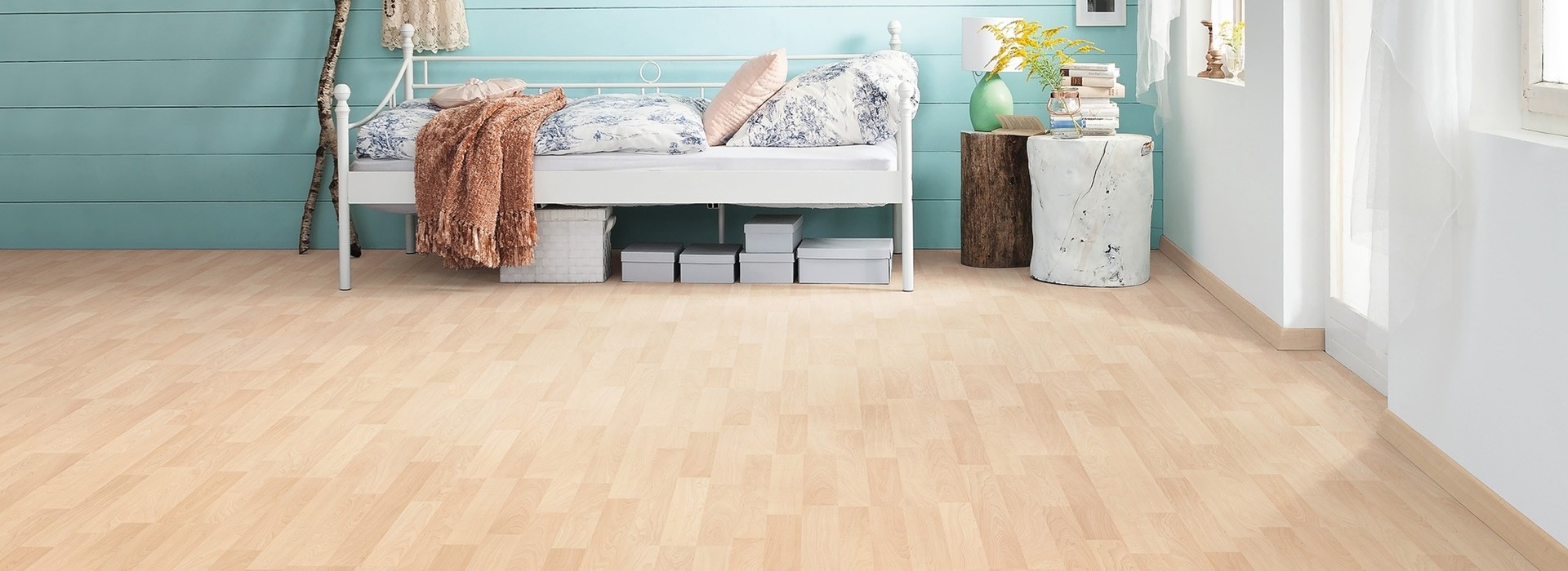 HARO Laminat Ahorn Classic Pore Schiffsboden 3-Stab | Tritty 75 | 2.Wahl | 23 m²-4018427310318