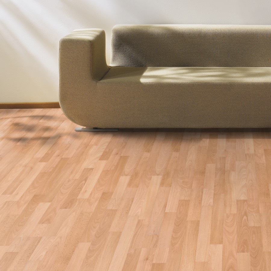 TER HÜRNE Laminat Buche rosebeige Schiffsboden 3-Stab | Vitality Line | 21 m²-4012853119781