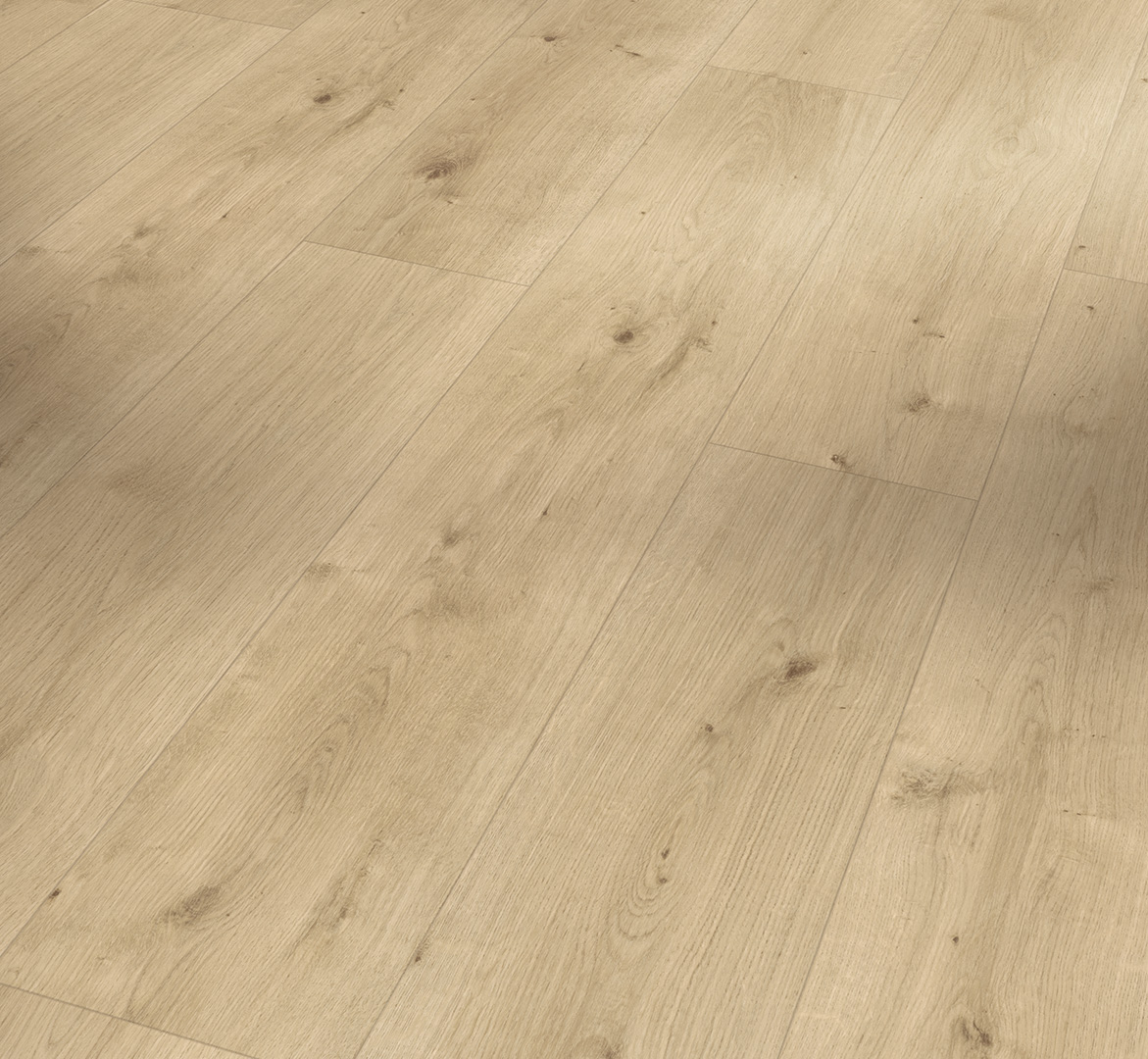 PARADOR Designboden Eiche Pure hell Landhausdiele Holzstruktur 4-seitige Fase | Modular ONE-4014809192206