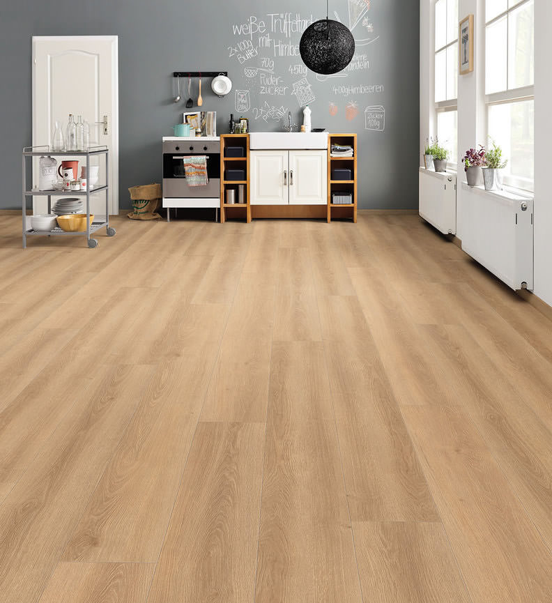 HARO Laminat Eiche Vienna hell Landhausdiele 4V | Tritty 100 Gran Via Sonderedition | 10 m²-4018427340261