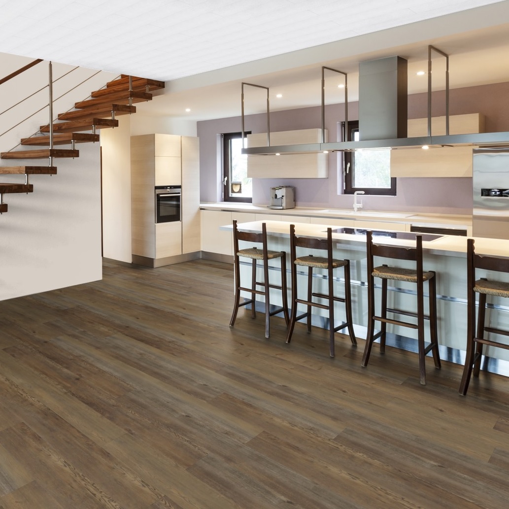 TER HÜRNE Design-Vinylboden Eiche Cambridge dunkelbraun I03 | Straight Choice Perform | 6 m²-4012853137686