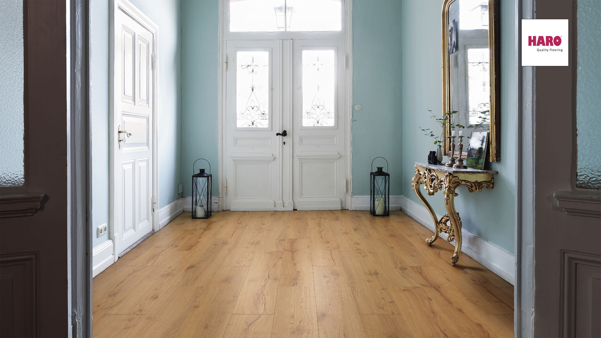 HARO Laminat Alpineiche natur authentic matt Landhausdiele 4V | Tritty 100 | 2.Wahl | 19 m²-4018427485832 guenstig bei bodenverkauf.de kaufen HARO Laminat Alpineiche natur authentic matt Landhausdiele 4V | Tritty 100 | 2.Wahl | 19 m²-4018427485832