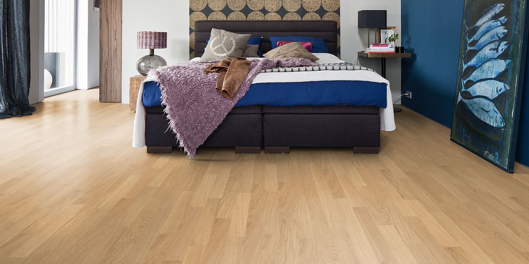 HARO Laminat Buche beige Pore Schiffsboden 3-Stab | Sonderedition | 2. Wahl | 11 m²-4018427320003