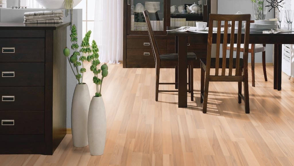 HARO Laminat Kernbuche matt Schiffsboden 3-Stab | Tritty 75-4018427242756