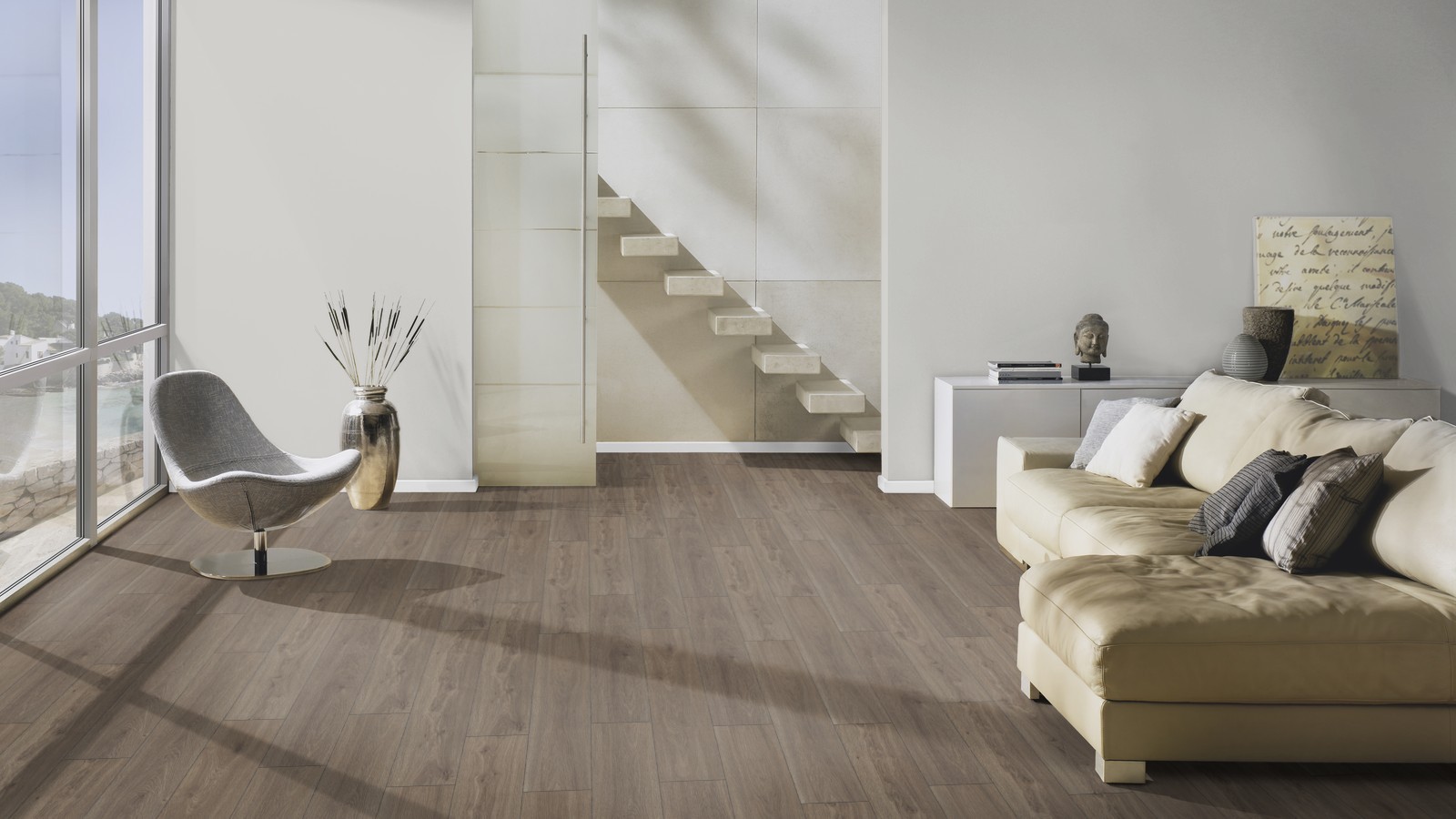 TER HÜRNE Laminat Eiche schiefergrau synchron tief geport Landhausdiele | Avatara MultiSense | 38 m²-4012853095641