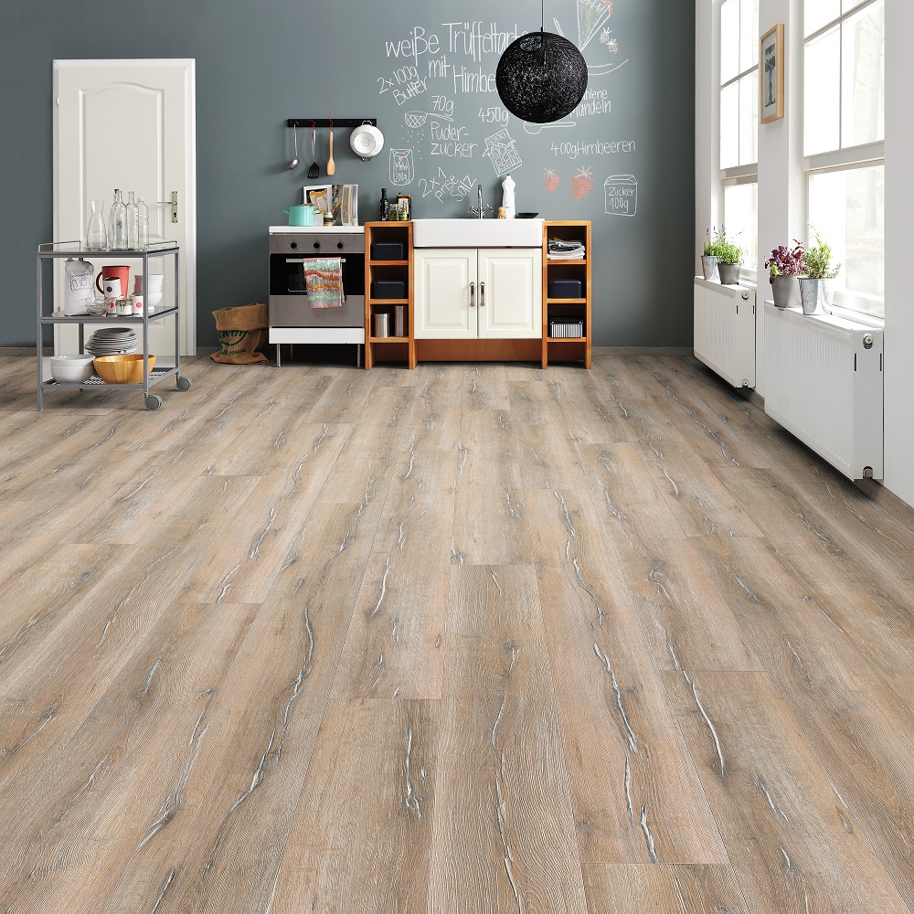 HARO Laminat Eiche Duna gekalkt authentic Landhausdiele | Tritty 100 Gran Via Sonderedition-4018427340261
