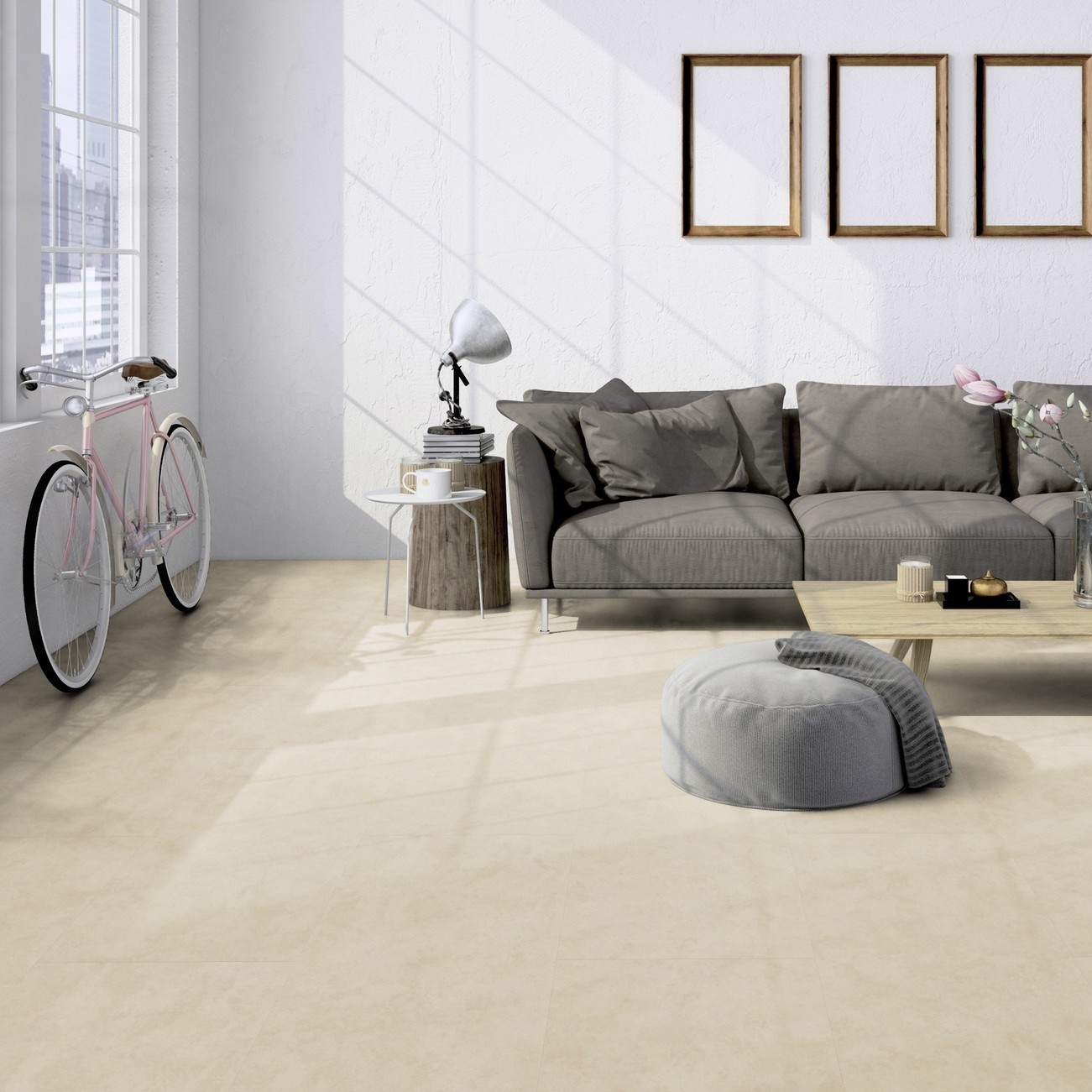TER HÜRNE Vinylboden Stein Marrakesch beige J04 | Stone Choice Compact-4012853128660