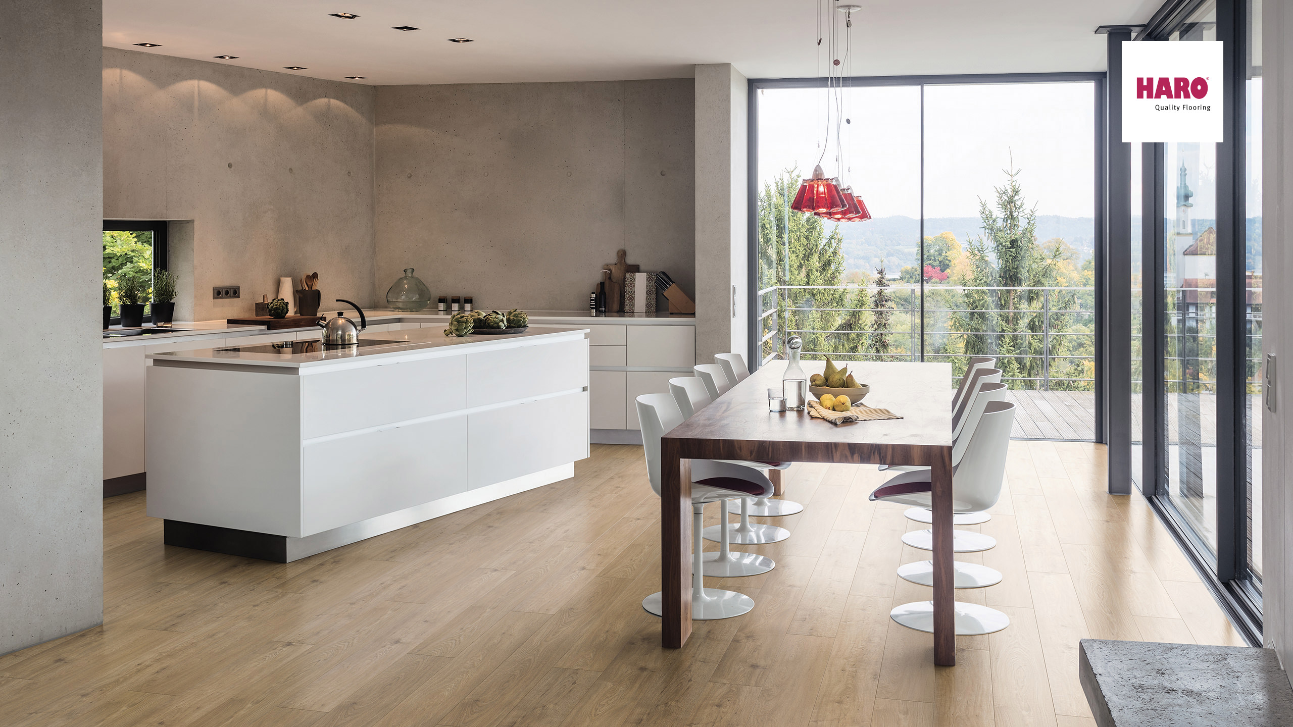 HARO Laminat Eiche Sicilia puro Landhausdiele 4V | Tritty 200 Aqua Gran Via | 2.Wahl | 6 m²-4018427426965