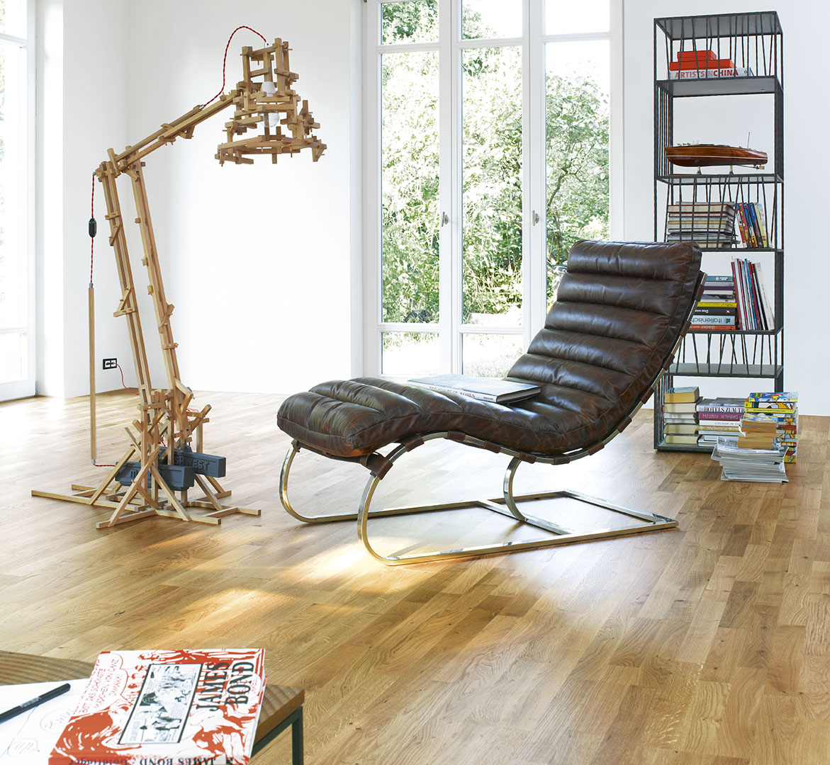 PARADOR Parkett Eiche Rustikal Schiffsboden 3-Stab lackversiegelt | Sonderedition 2. Wahl | 28 m²-#