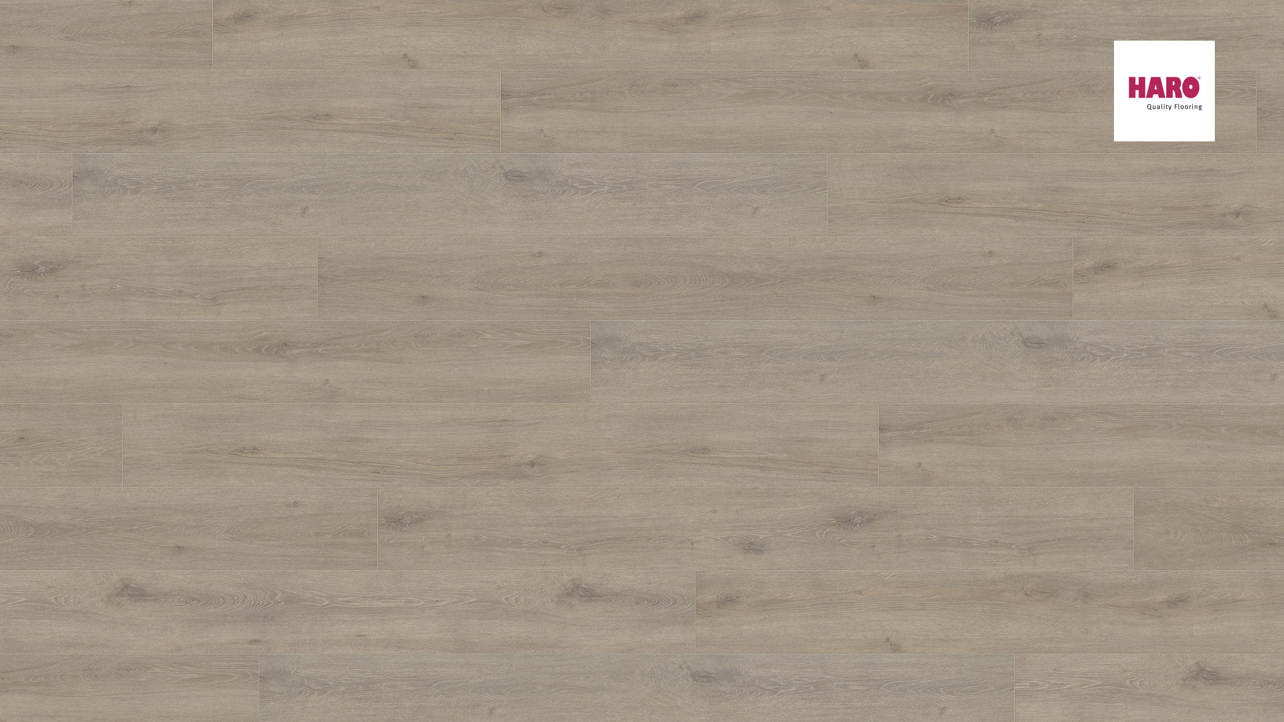 HARO Laminat Eiche Veneto mocca Landhausdiele 4V | Tritty 200 Aqua Gran Via | 2.Wahl-4018427426996