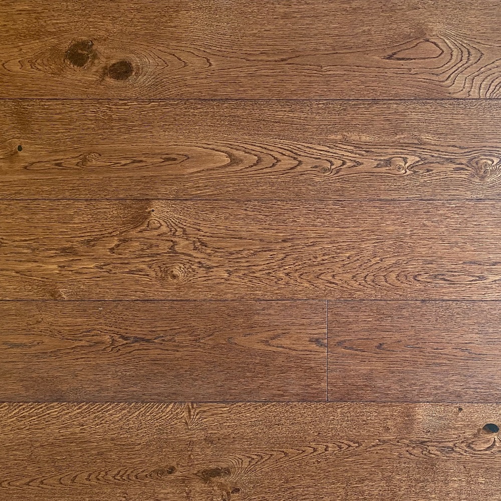 SCHÖNER WOHNEN Parkett Eiche Edelbraun gebürstet Landhausdiele lackversiegelt M4V-4014809194149