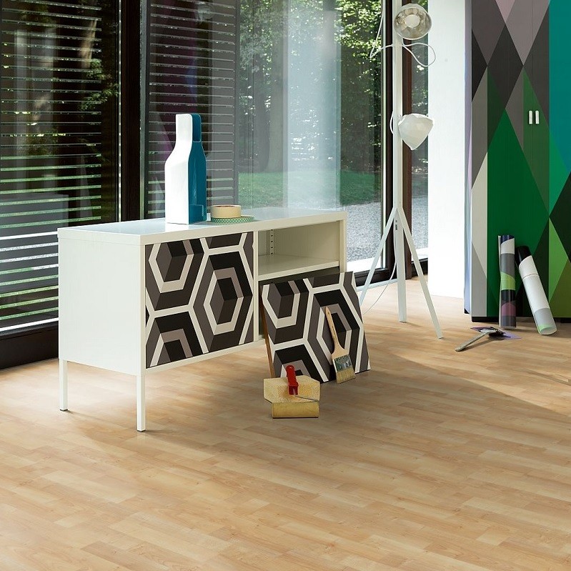 PARADOR Laminat Ahorn natur Schiffsboden 3-Stab Holzstruktur | Basic 200 | 23,5 m²-4014809139805