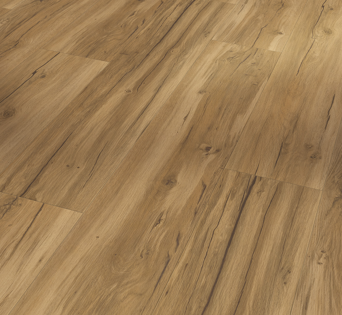 PARADOR Vinylboden Eiche Memory natur Landhausdiele Geschliffene Struktur | Classic 2030 | 28 m²-4014809237150