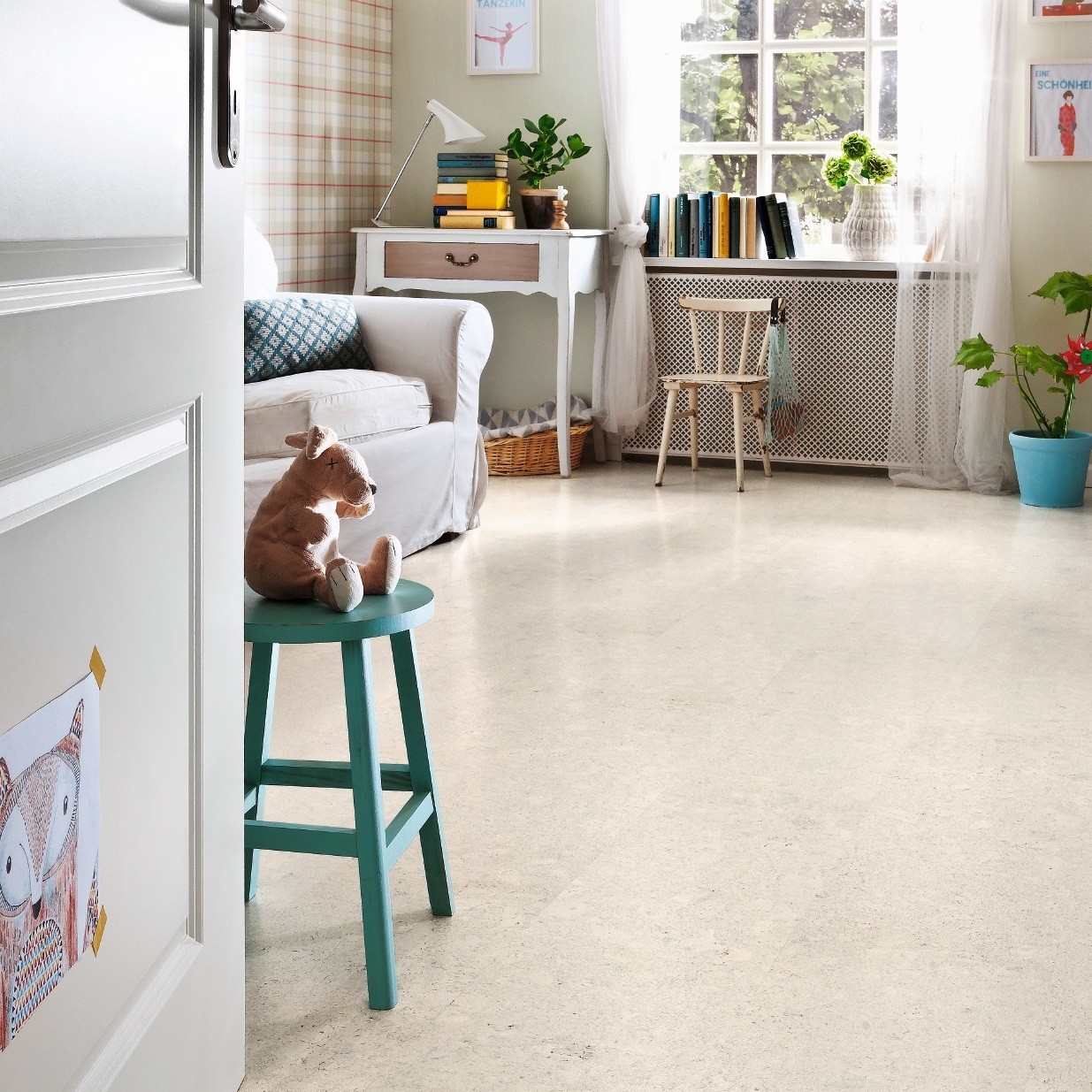 HARO Korkboden Lagos weiß Permadur | Corkett-4018427313920 guenstig bei bodenverkauf.de kaufen HARO Korkboden Lagos weiß Permadur | Corkett-4018427313920