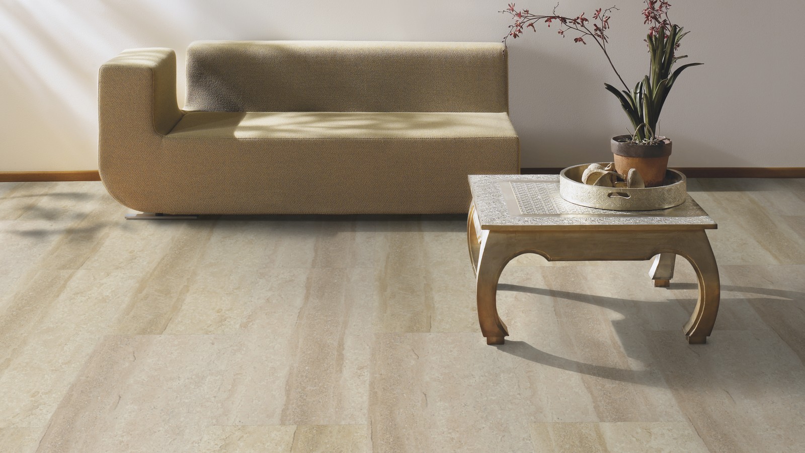 TER HÜRNE Vinylboden Stein Nizza hellbeige Naturstein J03 | Stone Choice Compact-4012853128639 guenstig bei bodenverkauf.de kaufen TER HÜRNE Vinylboden Stein Nizza hellbeige Naturstein J03 | Stone Choice Compact-4012853128639