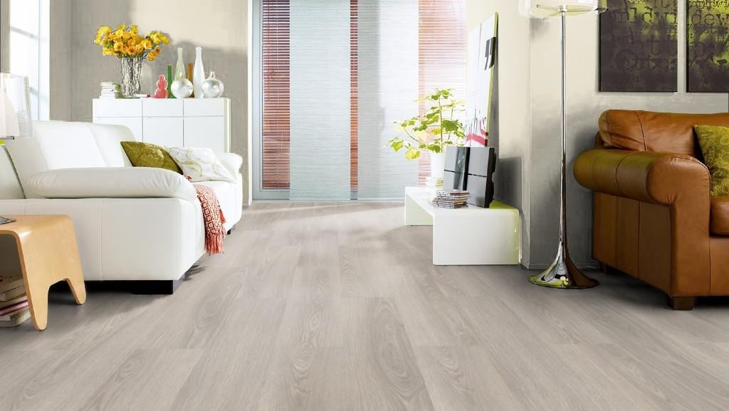 HARO Laminat Eiche hellgrau Landhausdiele | Tritty 100 | 2.Wahl-4018427321666