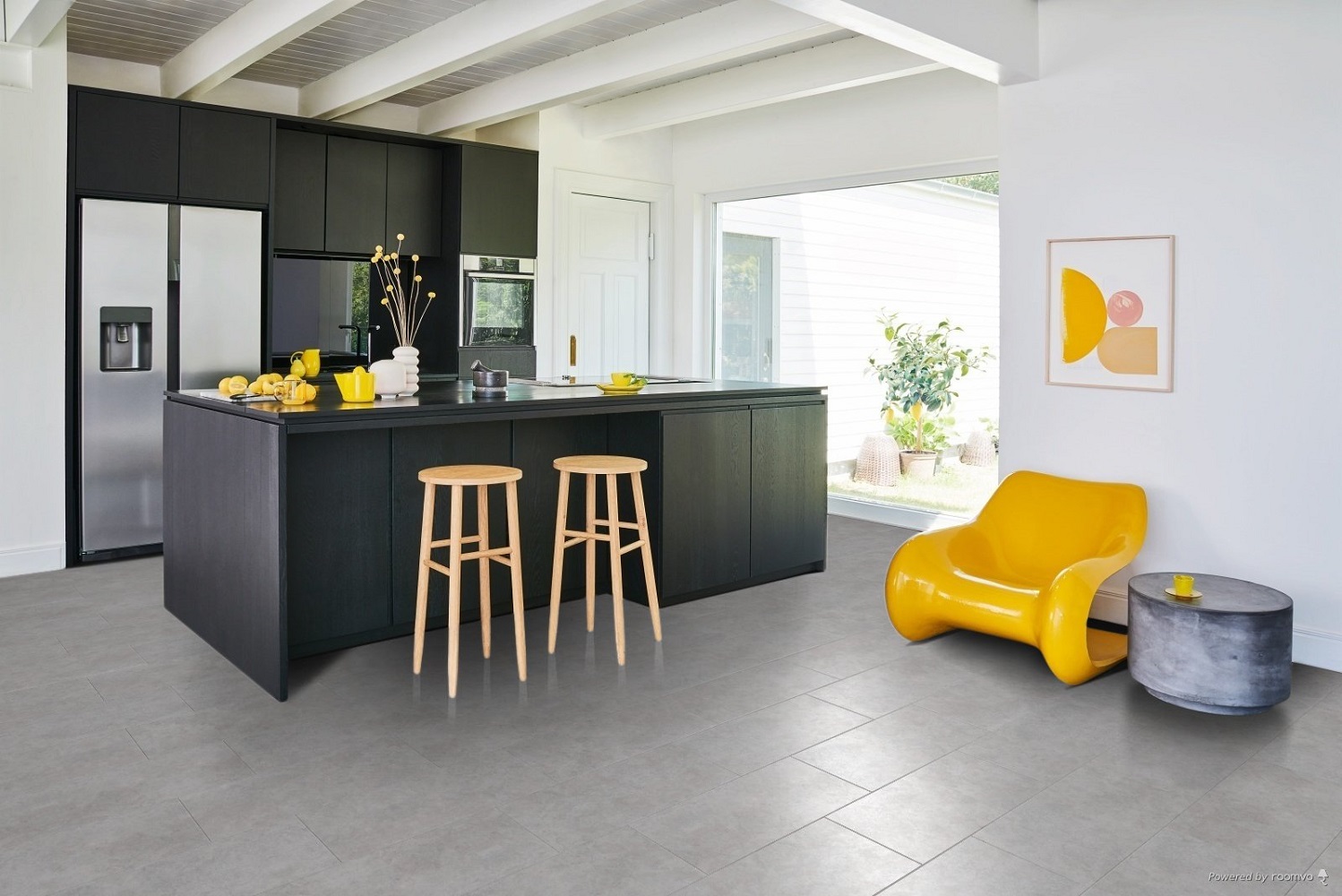 PARADOR Vinylboden Beton grau Steinstruktur | Basic 30-4014809191728