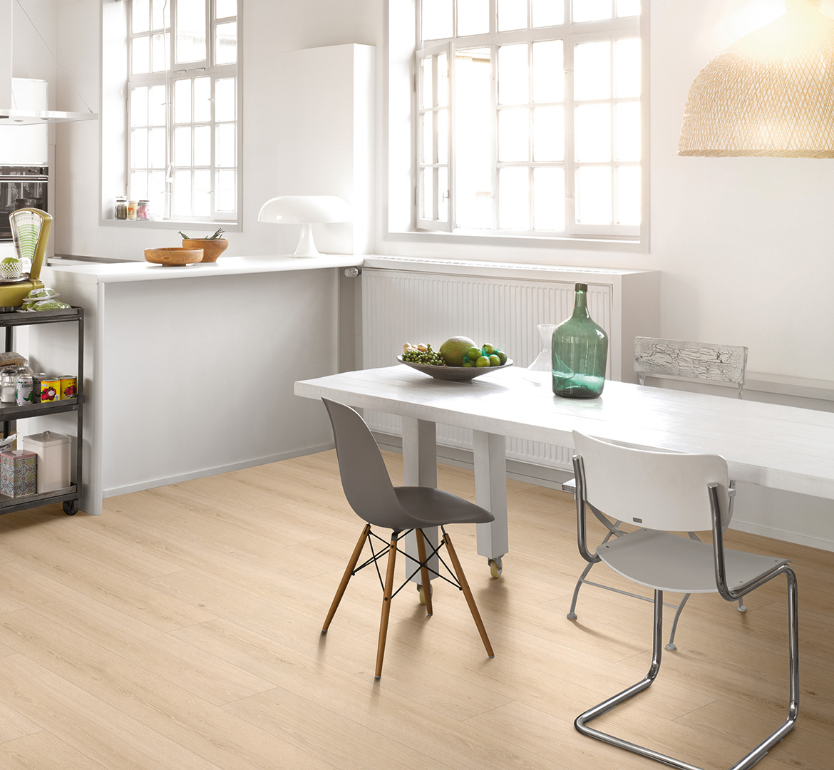 PARADOR Vinylboden Eiche Studioline geschliffen Landhausdiele 4-seitige Fase | Basic 5.3-4014809203384
