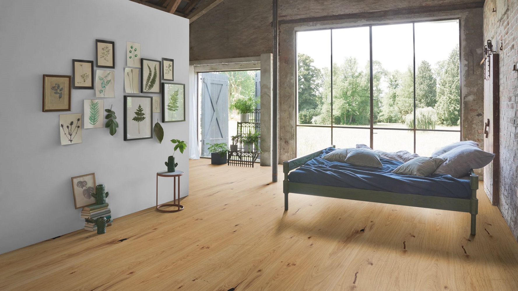 PARADOR Parkett Eiche Rustic Natural Großdiele lackversiegelt matt 4-seitige Minifase | Trendtime |-4014809199991 guenstig bei bodenverkauf.de kaufen PARADOR Parkett Eiche Rustic Natural Großdiele lackversiegelt matt 4-seitige Minifase | Trendtime |-4014809199991