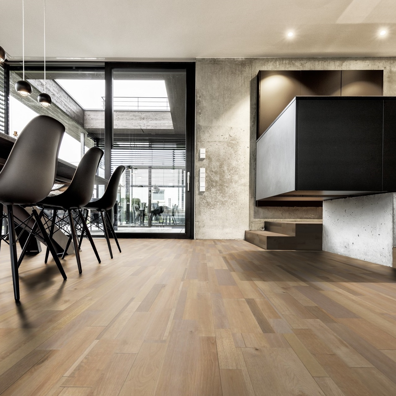 TER HÜRNE Design-Vinylboden Eiche Malmedy beige Mehrstab G07 | Bright Choice Compact-4012853128578