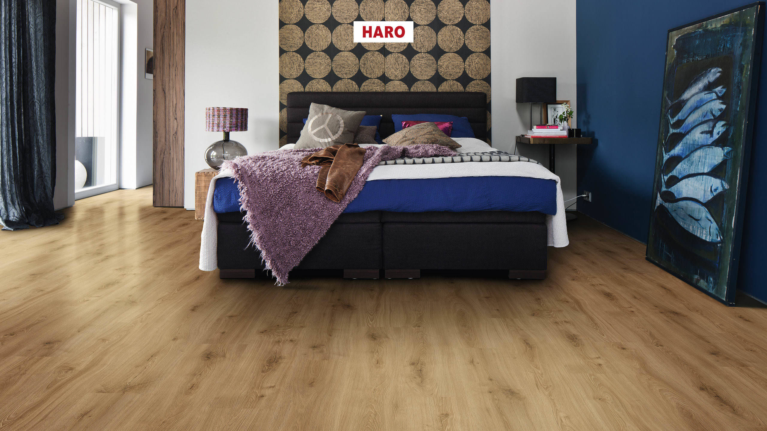 HARO Laminat Eiche Alta natur strukturiert Landhausdiele | Daily Edition | 2. Wahl-4018427472672