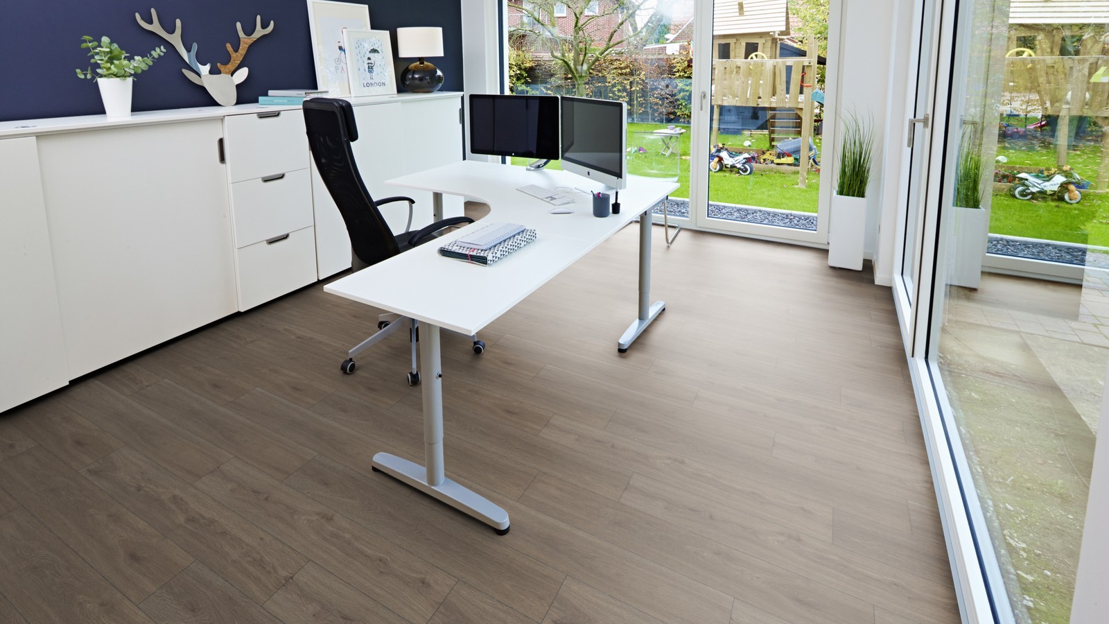 TER HÜRNE Laminat Eiche schiefergrau synchron tief geport Landhausdiele | Avatara MultiSense | 38 m²-4012853095641