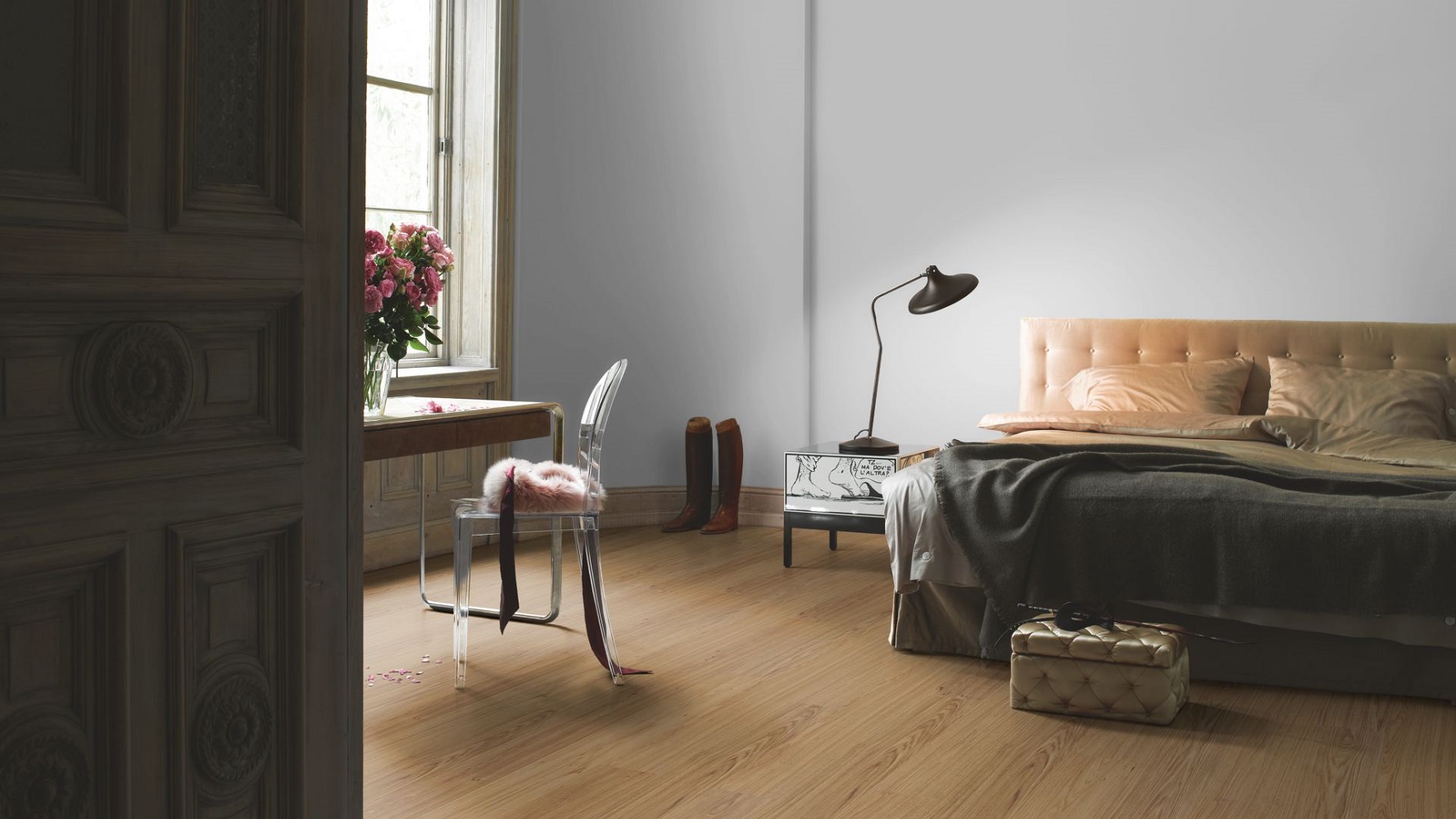 PARADOR Parkett Eiche Großdiele lackversiegelt matt 4-seitige Mini-V-Fuge | Sonderedition | 28 m²-# PARADOR Parkett Eiche Großdiele lackversiegelt matt 4-seitige Mini-V-Fuge | Sonderedition | 28 m²-#
