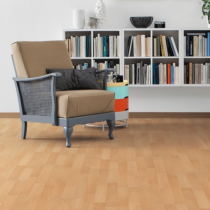 HARO Laminat Buche beige Pore Schiffsboden 3-Stab | Tritty 100 | 2.Wahl-4018427310851