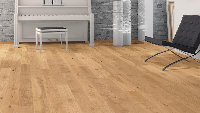 Parkett Eiche Landhausdiele matt lackiert | 2.Wahl- Parkett Eiche Landhausdiele matt lackiert | 2.Wahl-