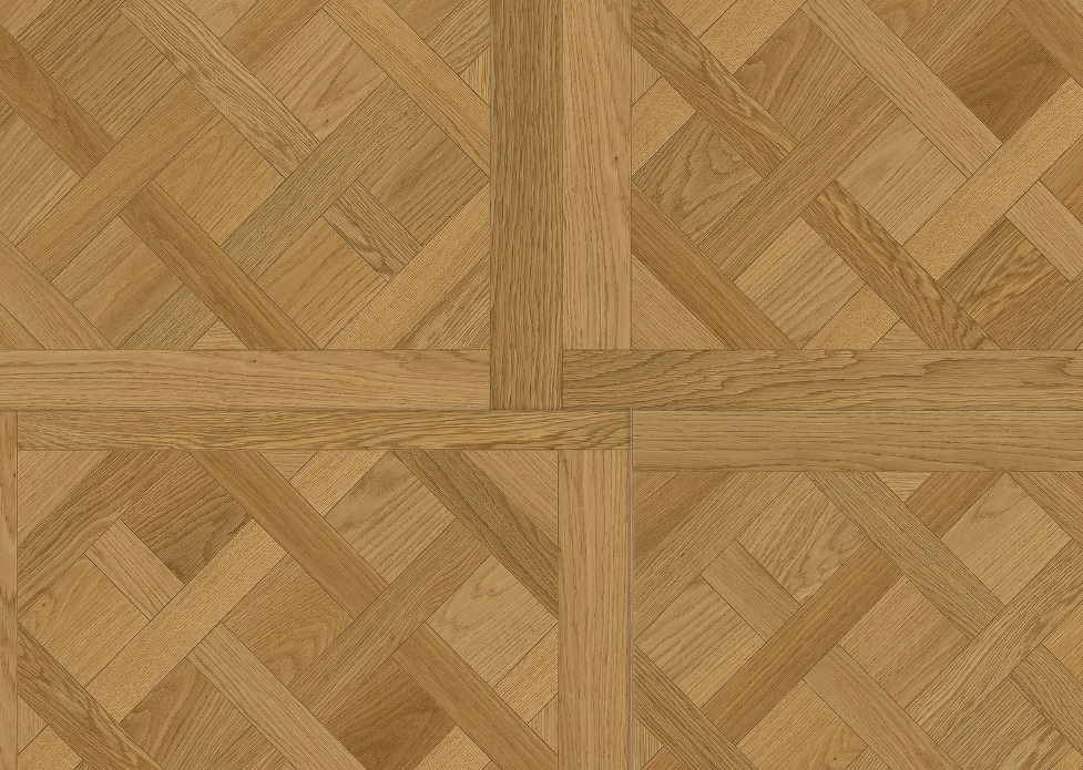 TER HÜRNE Design-Vinylboden Eiche Chambord Holzfliese Flechtmuster | Perform-4012853176968