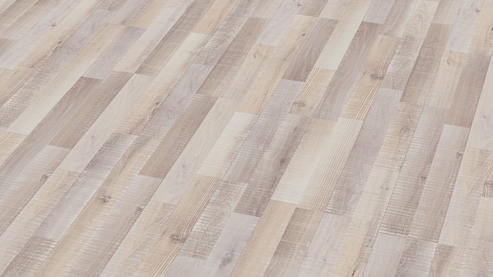 TER HÜRNE Laminat Eiche sägerau-grauweiß Schiffsboden 2-Stab F10 | Classic Line-4012853068454