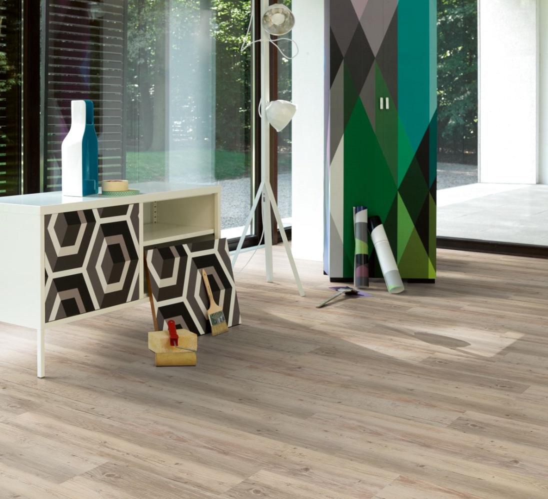 PARADOR Vinylboden Pinie Landhausdiele Sägeraue Struktur | Click In | 14 m²-4014809225461