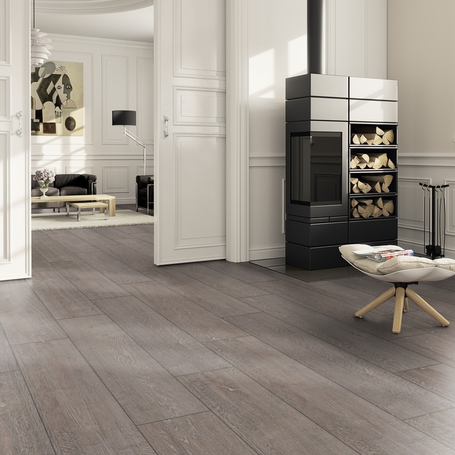TER HÜRNE Laminat Eiche kieselgrau Landhausdiele 4-seitige V-Fuge | City Line | 4,5 m²-4012853120763 TER HÜRNE Laminat Eiche kieselgrau Landhausdiele 4-seitige V-Fuge | City Line | 4,5 m²-4012853120763