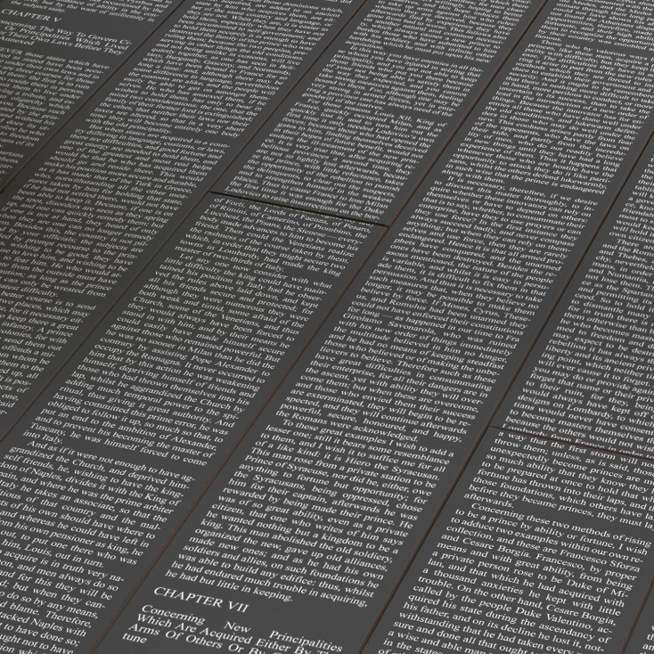 PARADOR Laminat Letters Black | Trendtime 2 | 21 m²-4014809109303