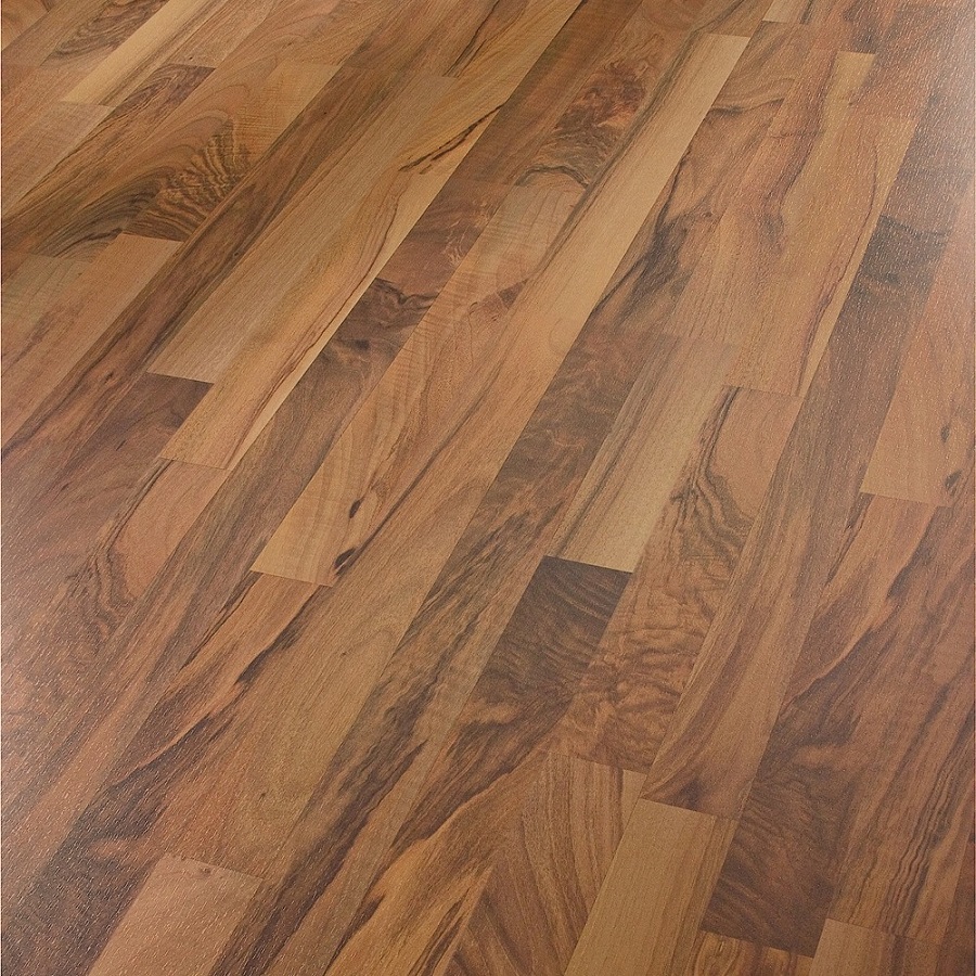 MEISTER Laminat Nussbaum 6615 Schiffsboden 3-Stab | LC 50 S | 24 m²-4011138895761