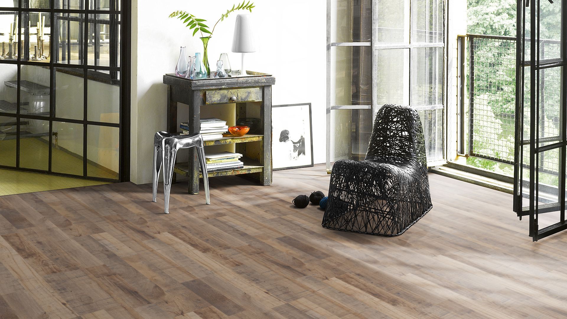 PARADOR Laminat Kastanie Vintage braun Schiffsboden 2-Stab Seidenmatte Struktur | Basic 400 | 28 m²-4014809170419