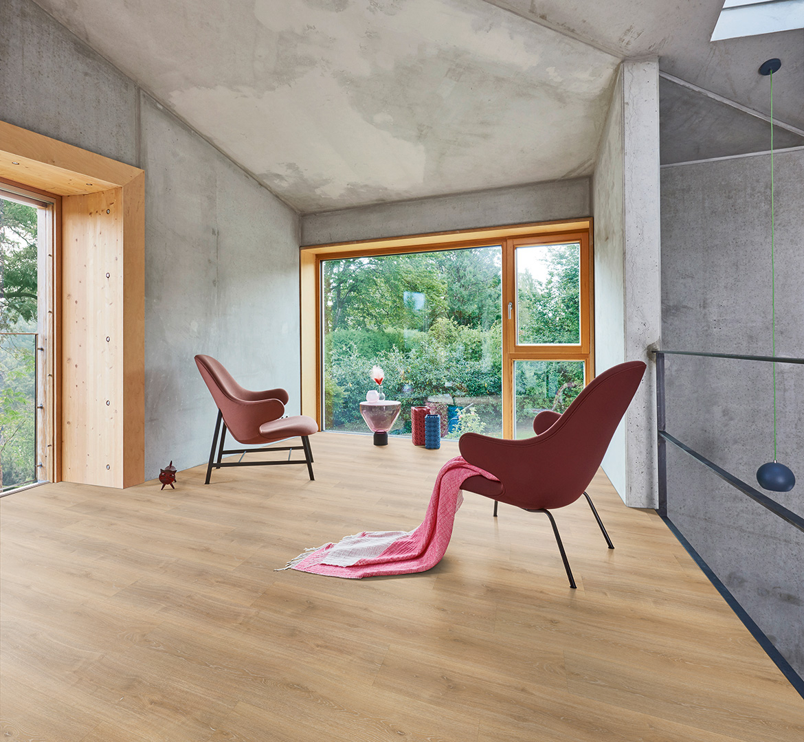 PARADOR Vinylboden Eiche Royal hell gekälkt Schlossdiele 4-seitige Fase | Trendtime 6 | 13 m²-4014809237556
