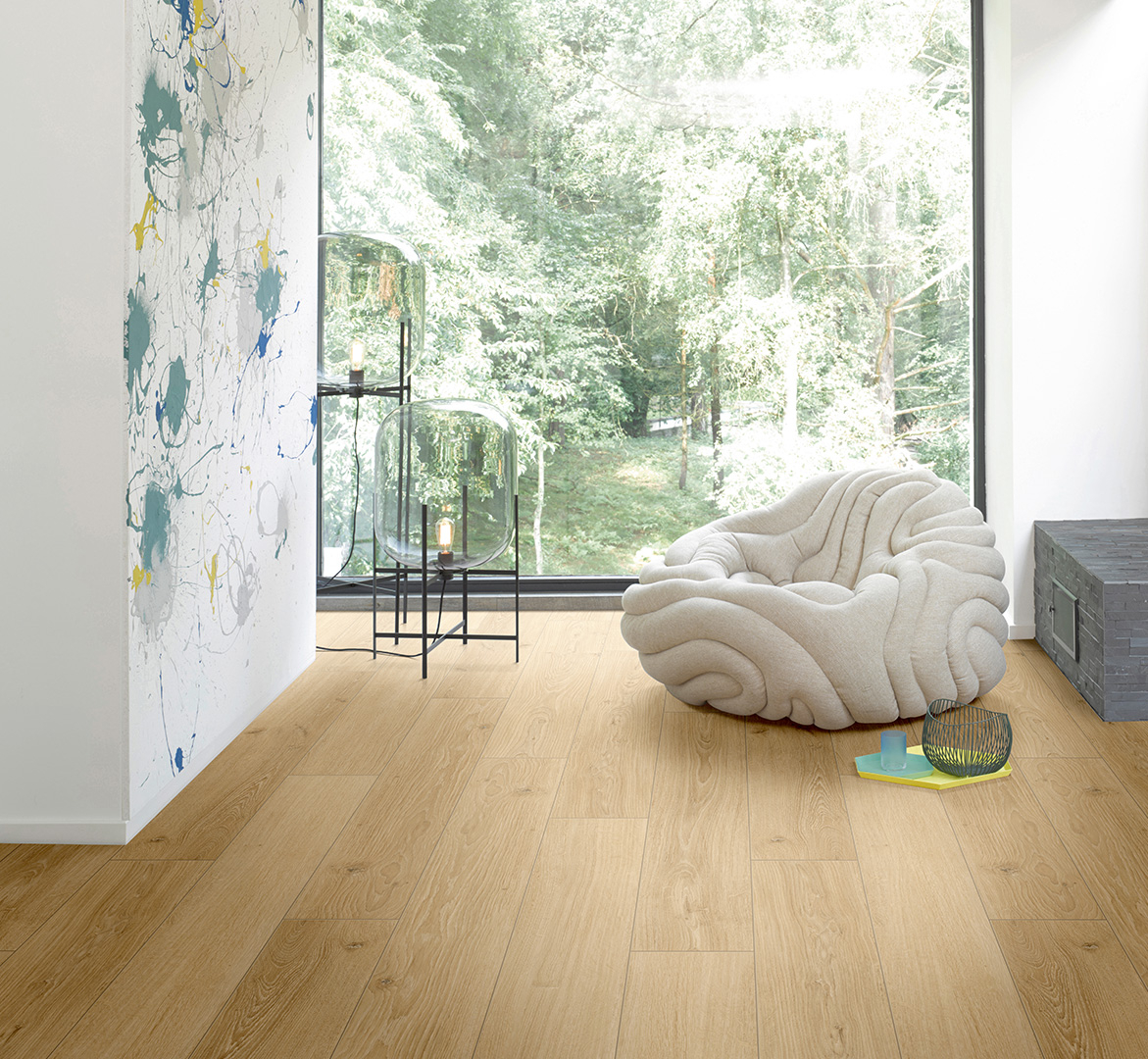 PARADOR Laminat Eiche Studioline natur Landhausdiele 4-seitige V-Fuge | Classic 1050-4014809263852