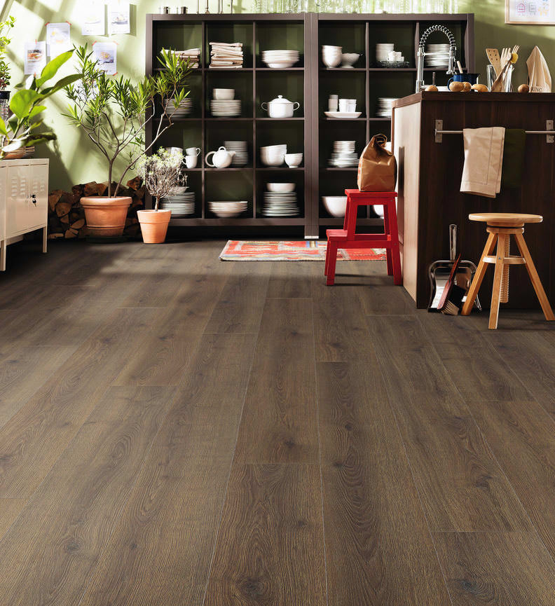 HARO Laminat Eiche Contura geräuchert Landhausdiele 4V | Tritty 100 Gran Via | 2.Wahl | 10,5 m²-4018427448264