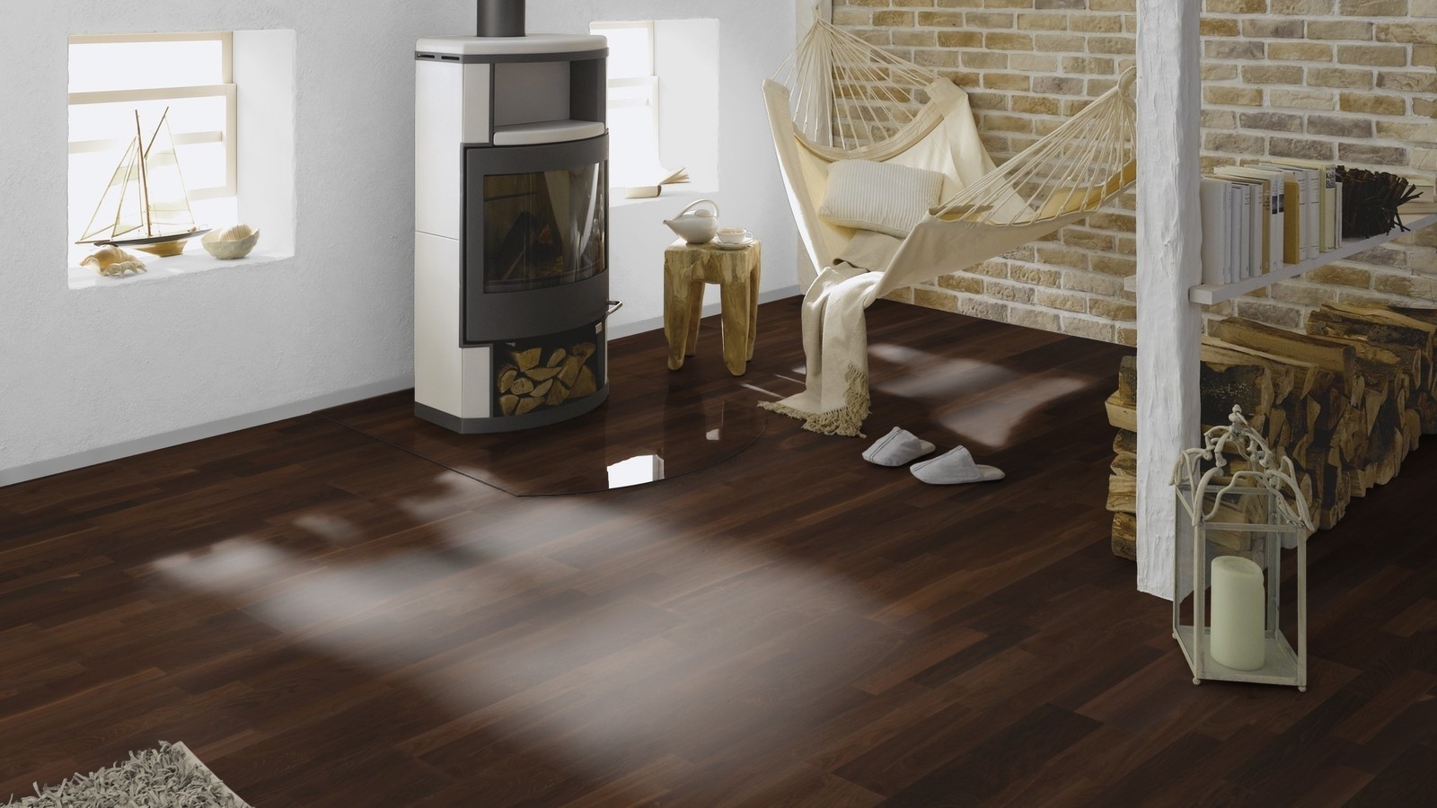 PARADOR Parkett Schwarznuss Schiffsboden 3-Stab antik | Eco Balance | 23 m²-4014809187059